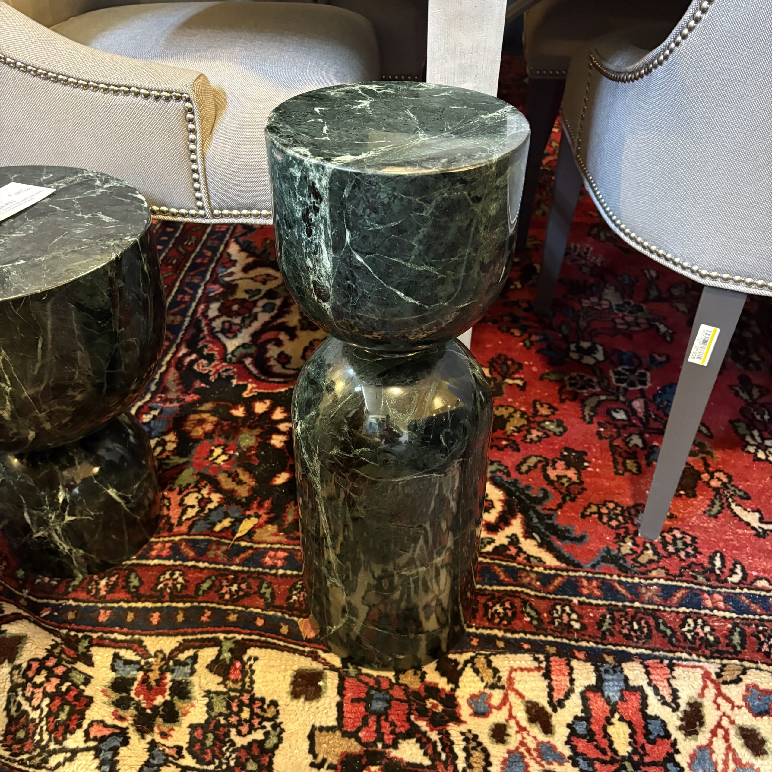 Mobital 'Apothecary' End Table in Marmo Verde