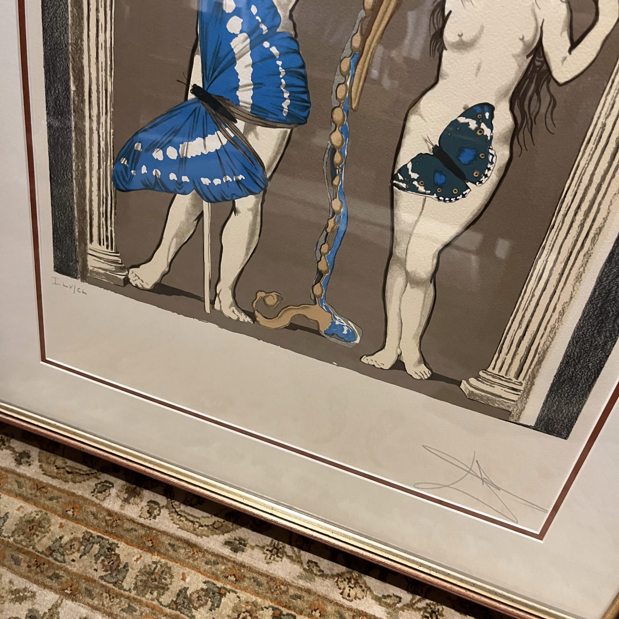 Salvador Dali (1904-1989) "Le Jugement" Signed Lithographic Print - Coast Consignment