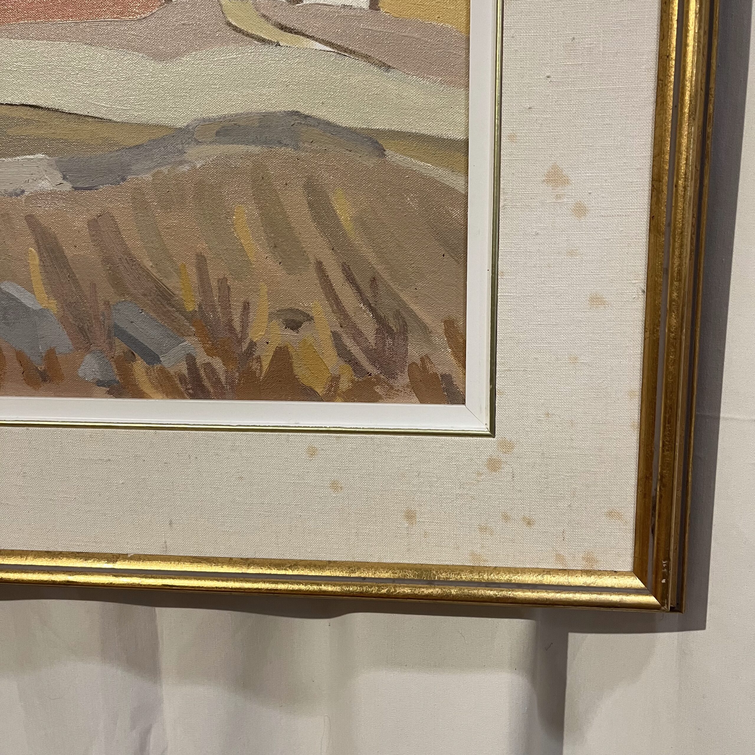 Colin D. Graham (1915-2010) "Distant Lake" Oil on Canvas - Coast Consignment