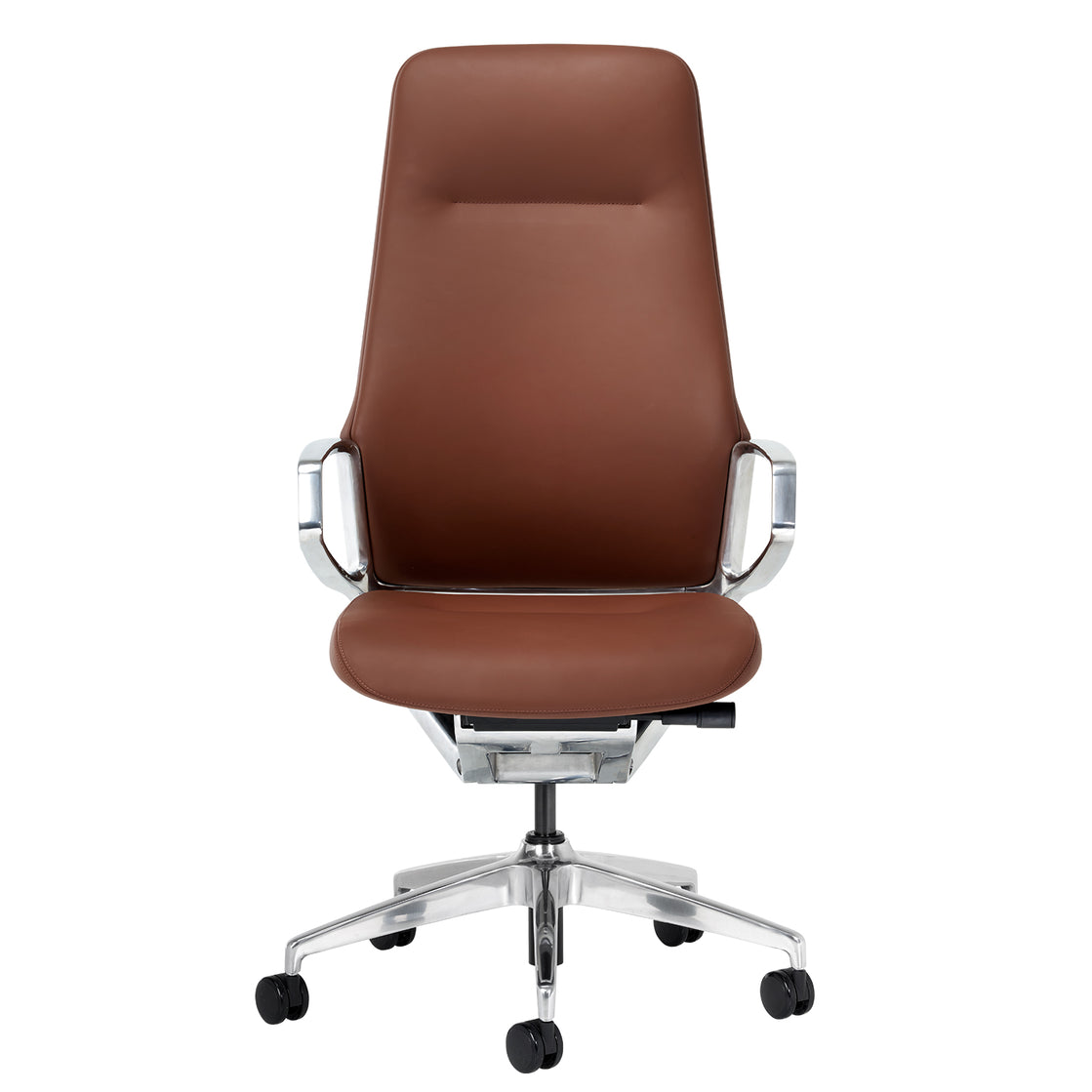 ICON L2 Brown Leather Office Chair - Coast Consignment