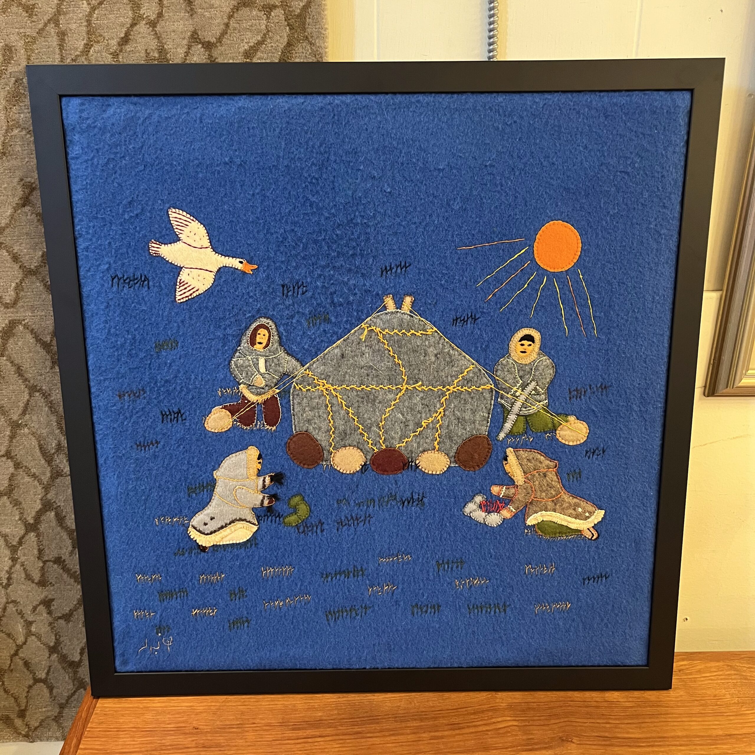 Traditional Inuit Wall Hanging (or Kiluk) - Coast Consignment