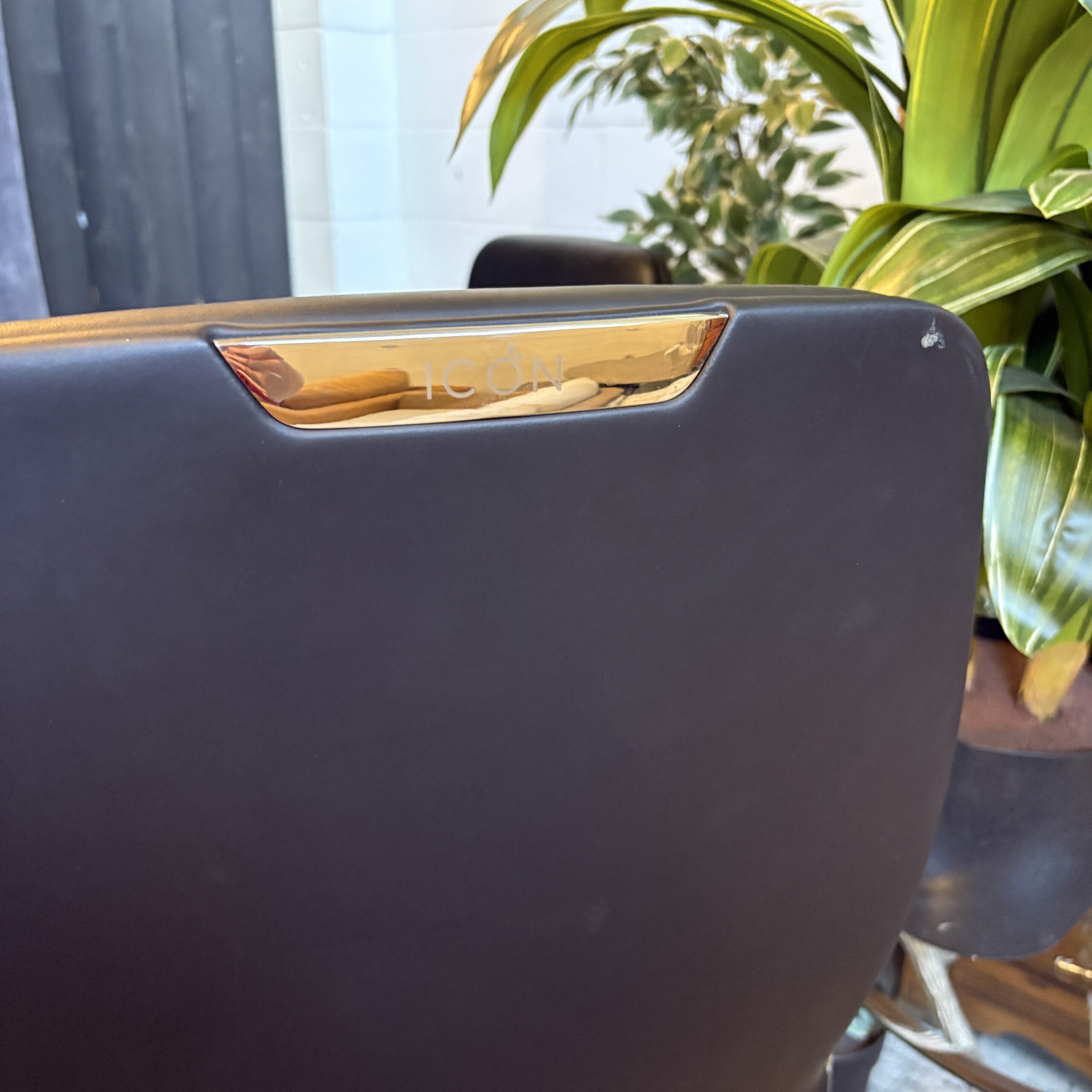 ICON L2 Executive Black Leather Office Chair - Coast Consignment