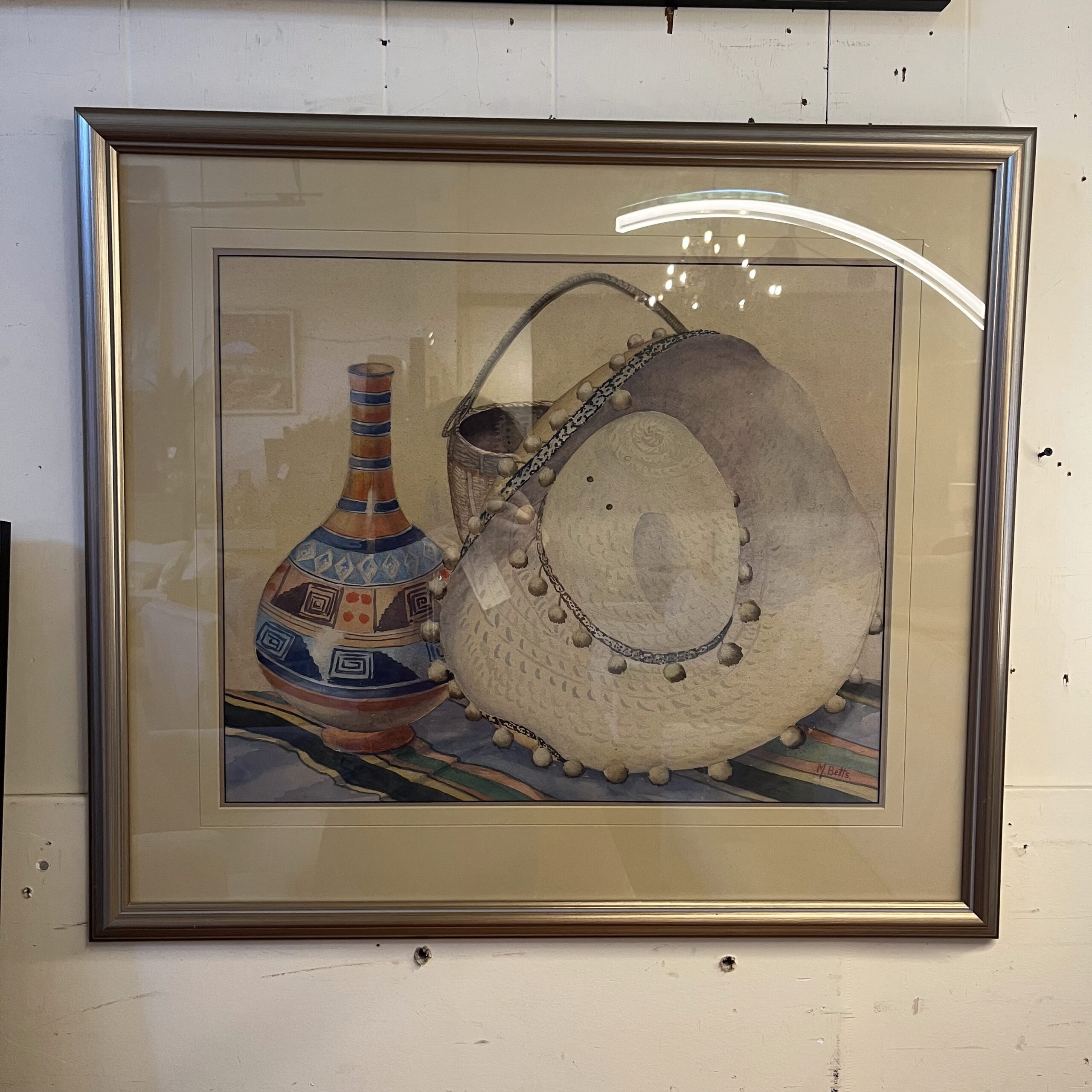 Grace May Betts (1883-1978) Original Southwestern Watercolour - Coast Consignment