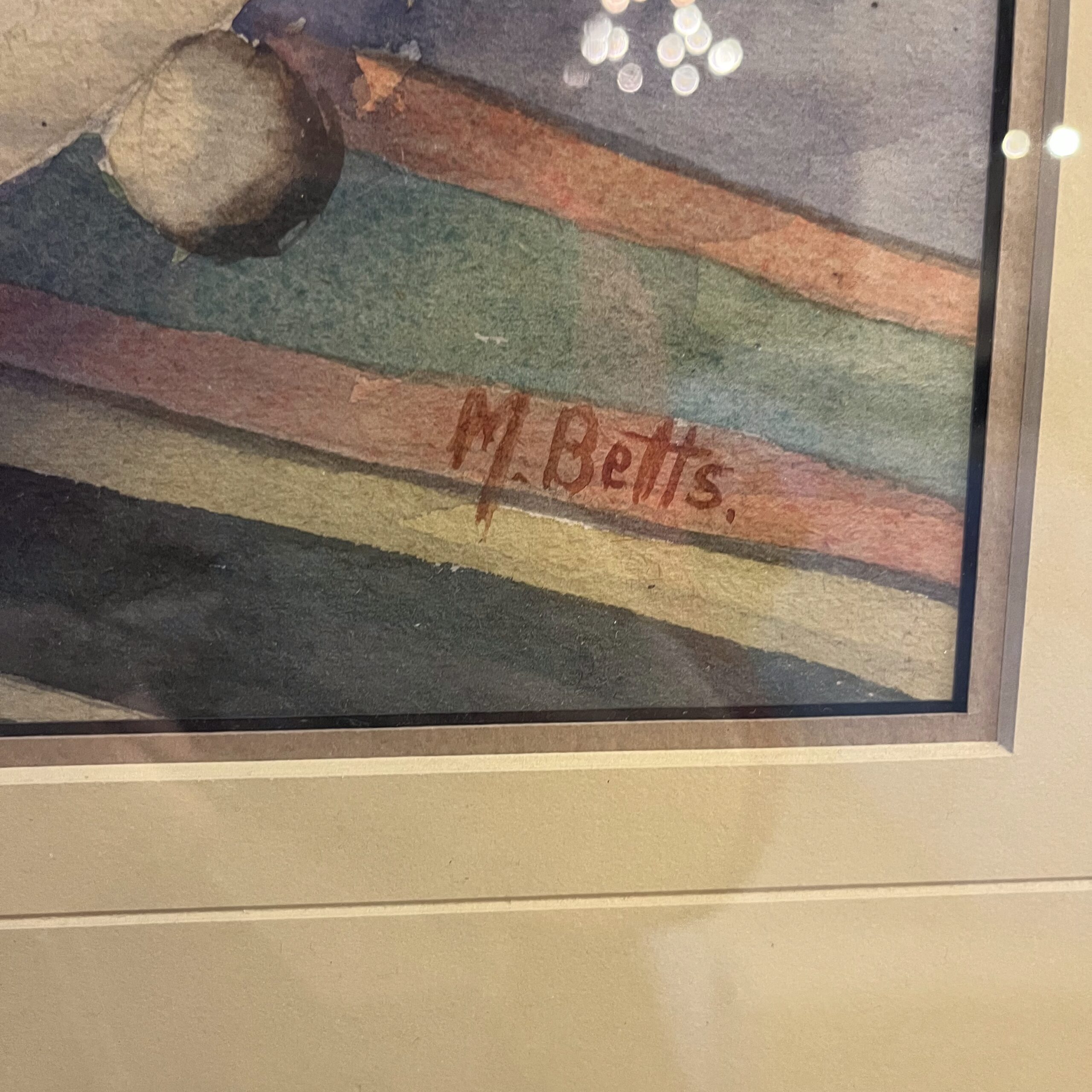 Grace May Betts (1883-1978) Original Southwestern Watercolour - Coast Consignment