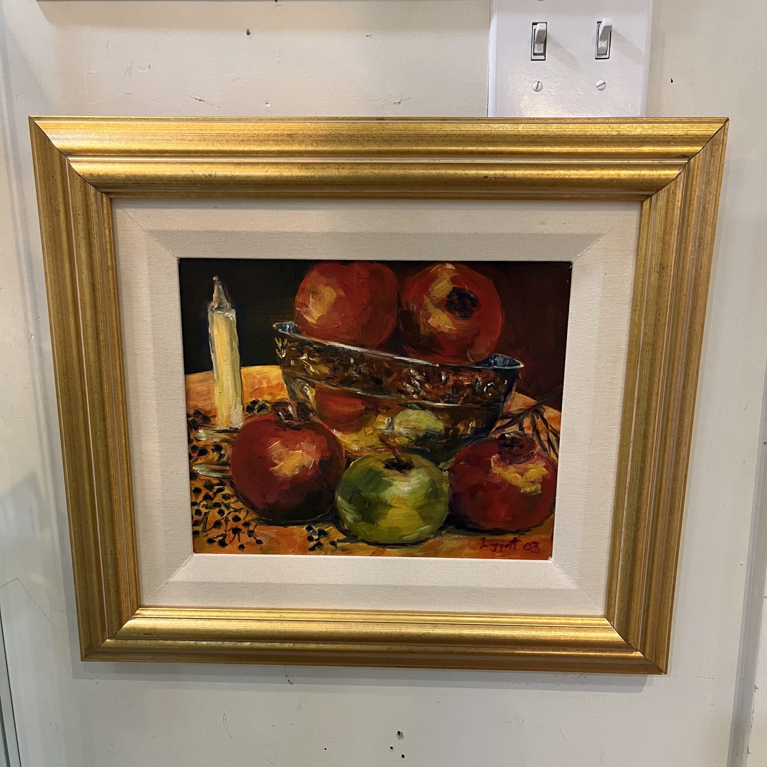 Small Oil Painting by Chris Leggat - Coast Consignment