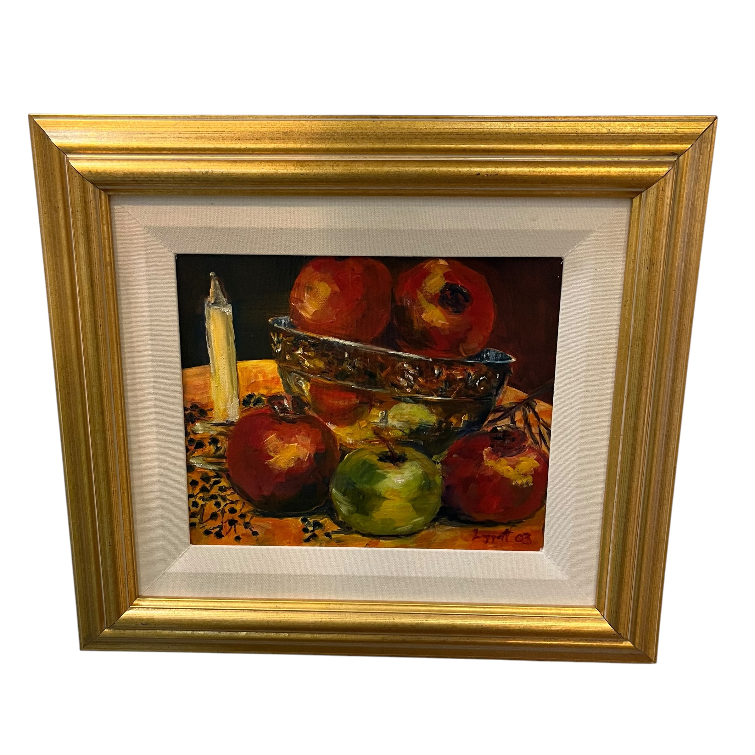 Small Oil Painting by Chris Leggat - Coast Consignment