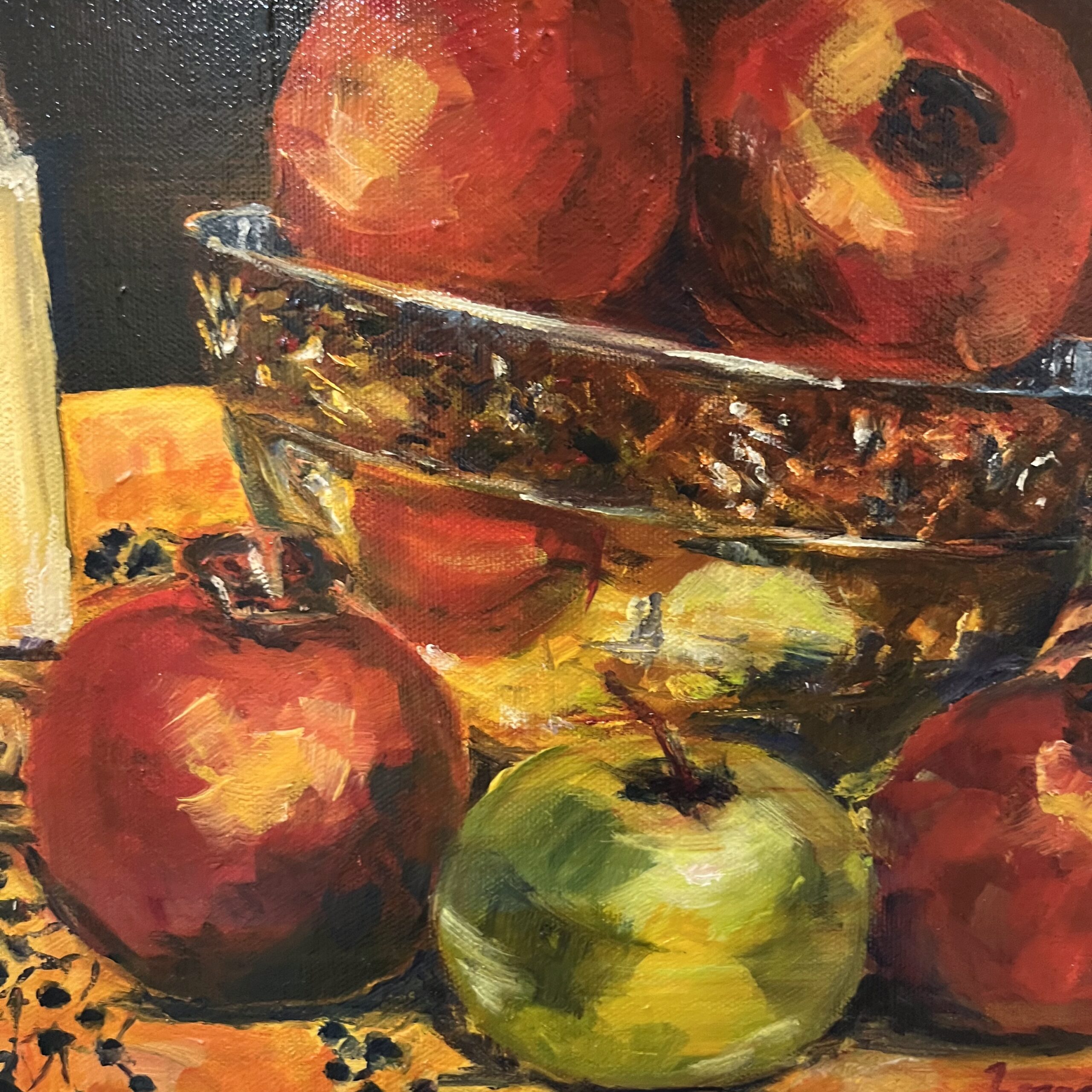 Small Oil Painting by Chris Leggat - Coast Consignment