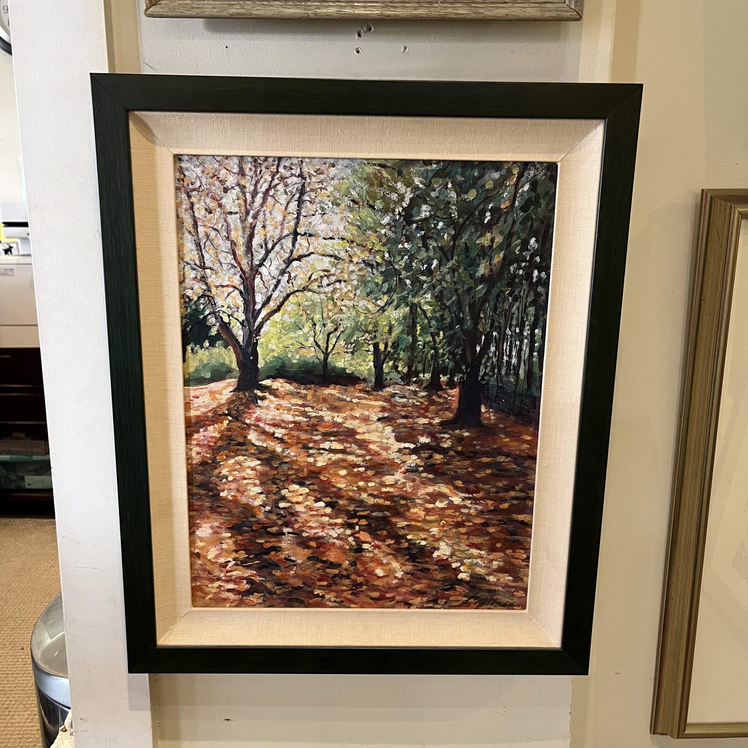 Autumnal Scene by L. Wellman - Coast Consignment