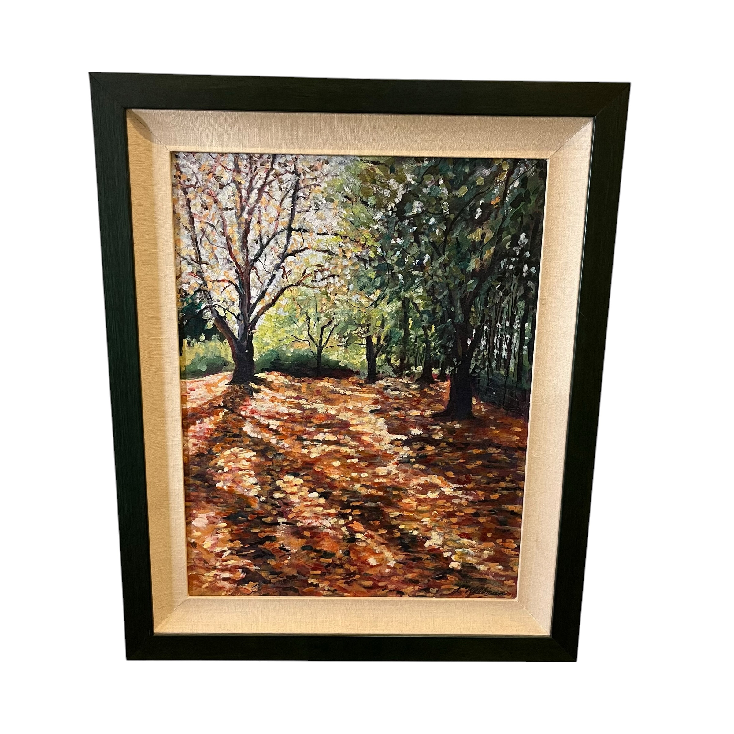 Autumnal Scene by L. Wellman - Coast Consignment
