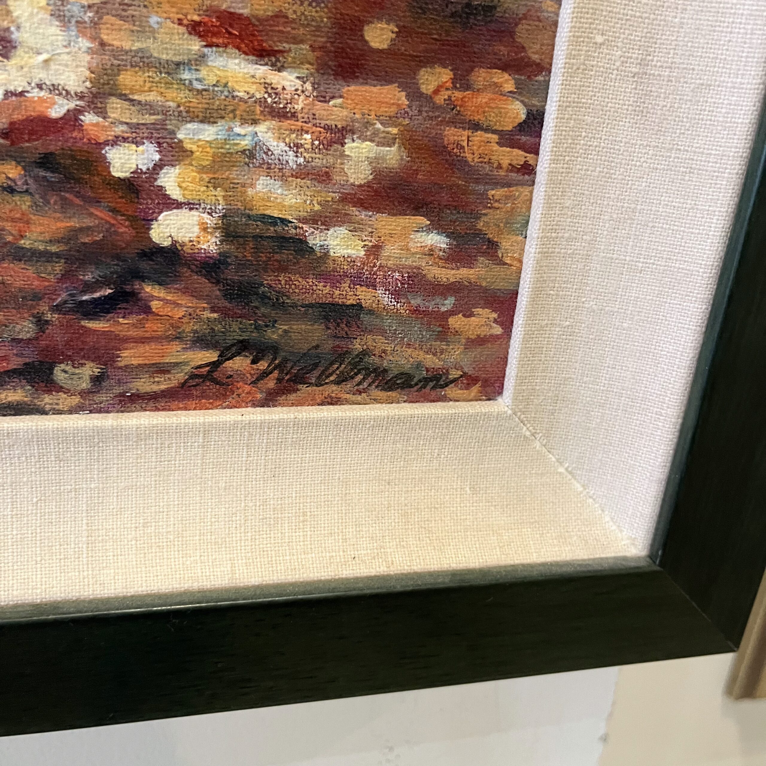 Autumnal Scene by L. Wellman - Coast Consignment