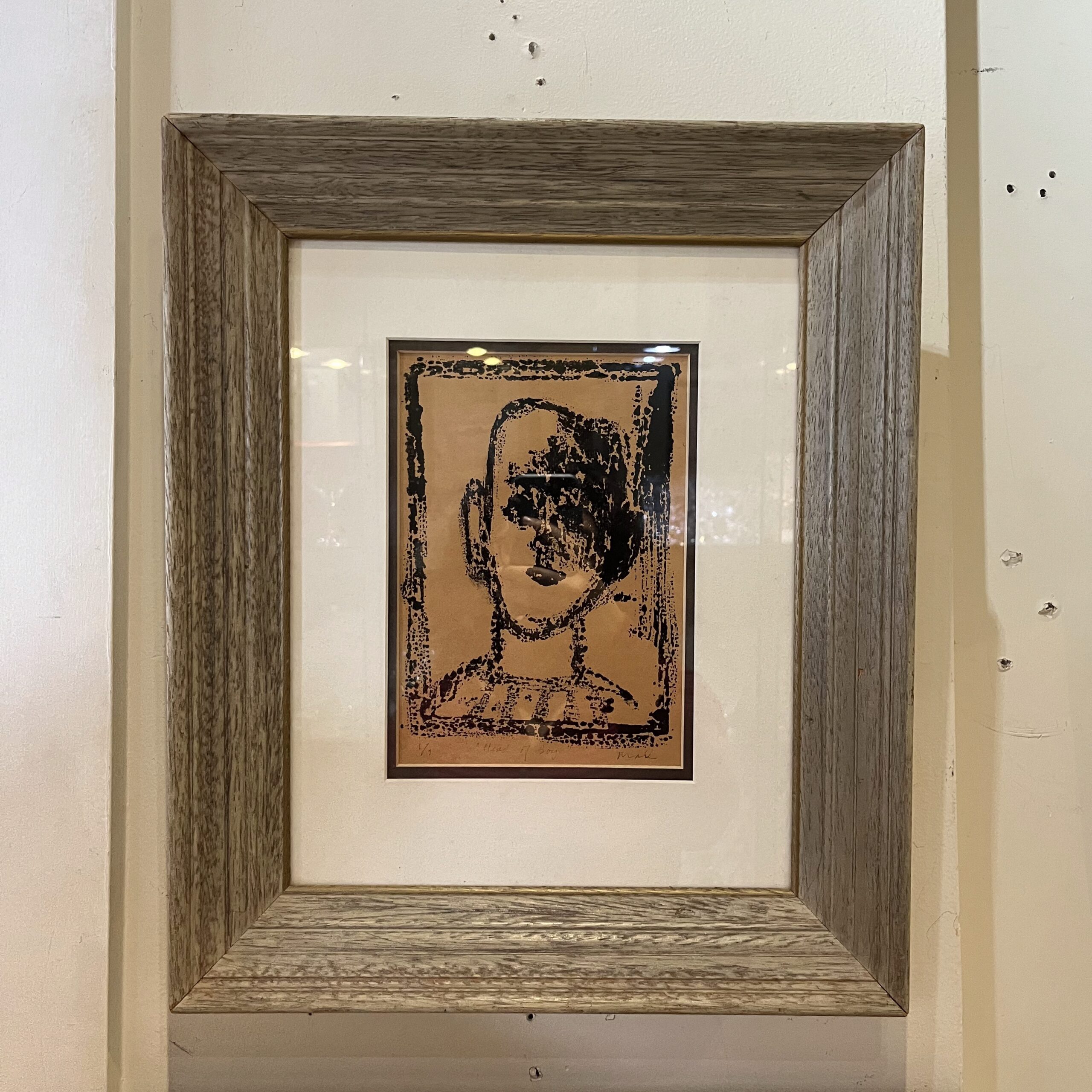 James Wai Mah "Head of Boy" Limited Edition Print - Coast Consignment