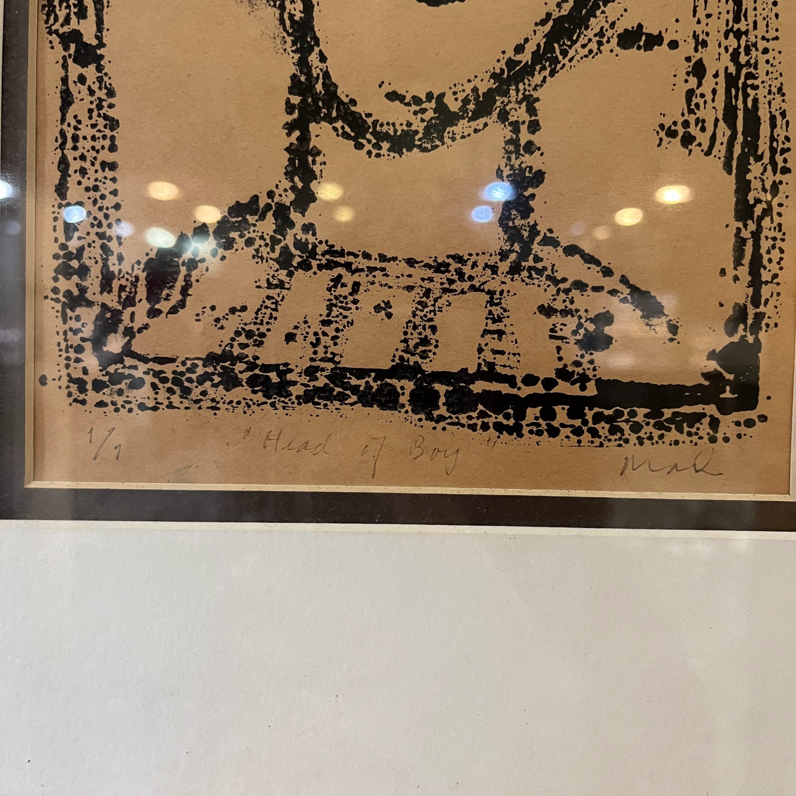 James Wai Mah "Head of Boy" Limited Edition Print - Coast Consignment