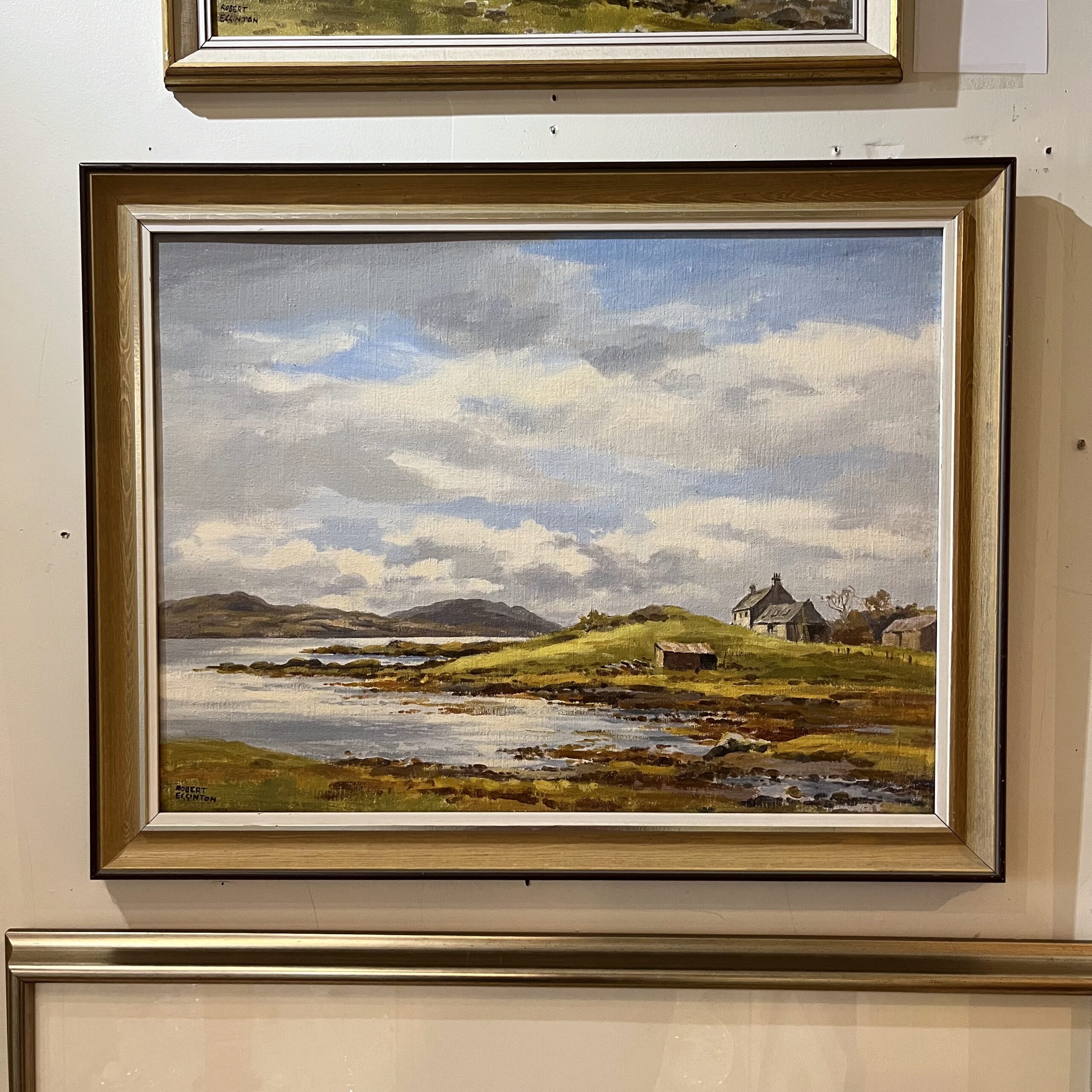 Robert Egginton (b. 1943) "The Sound of Arisaig" Landscape - Coast Consignment