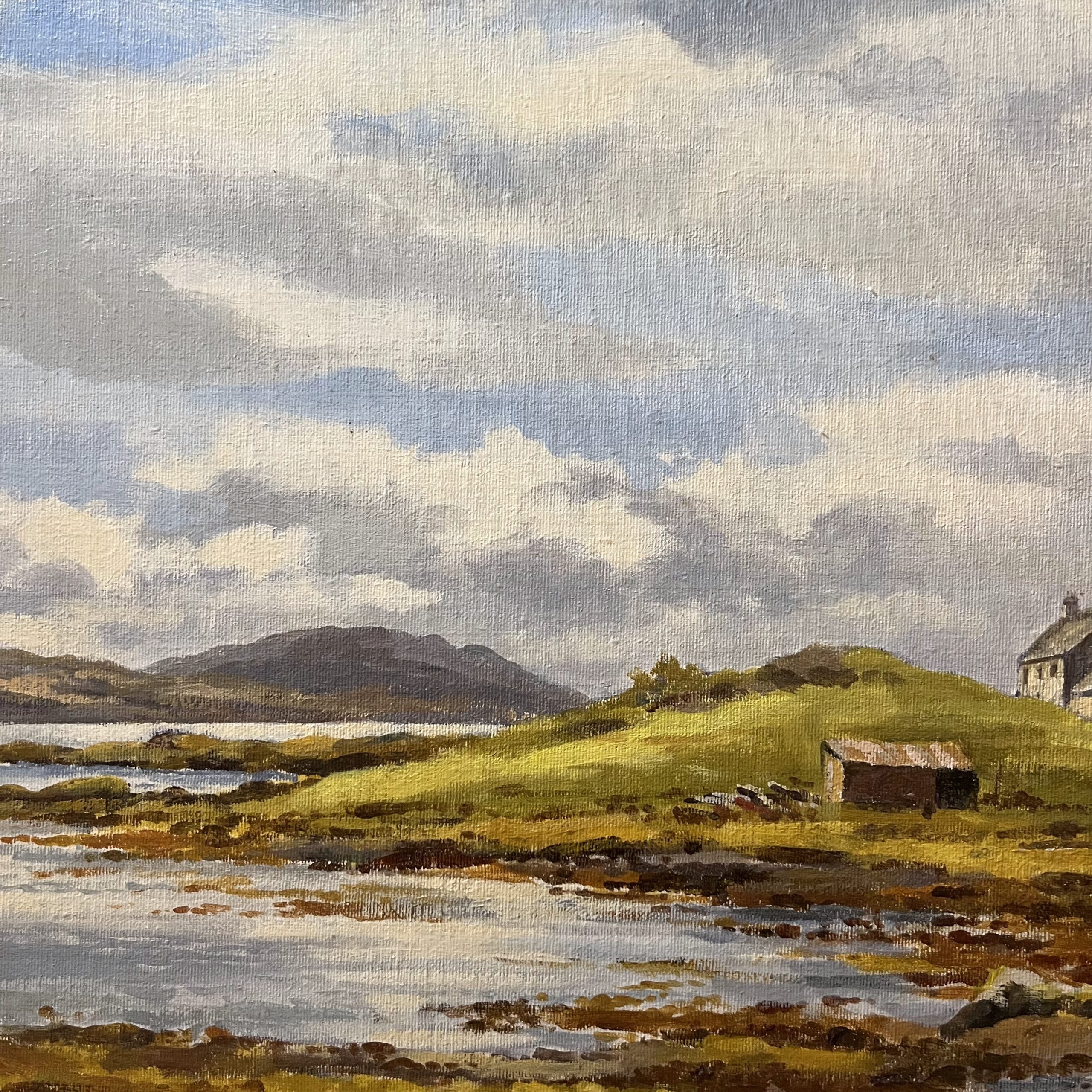 Robert Egginton (b. 1943) "The Sound of Arisaig" Landscape - Coast Consignment