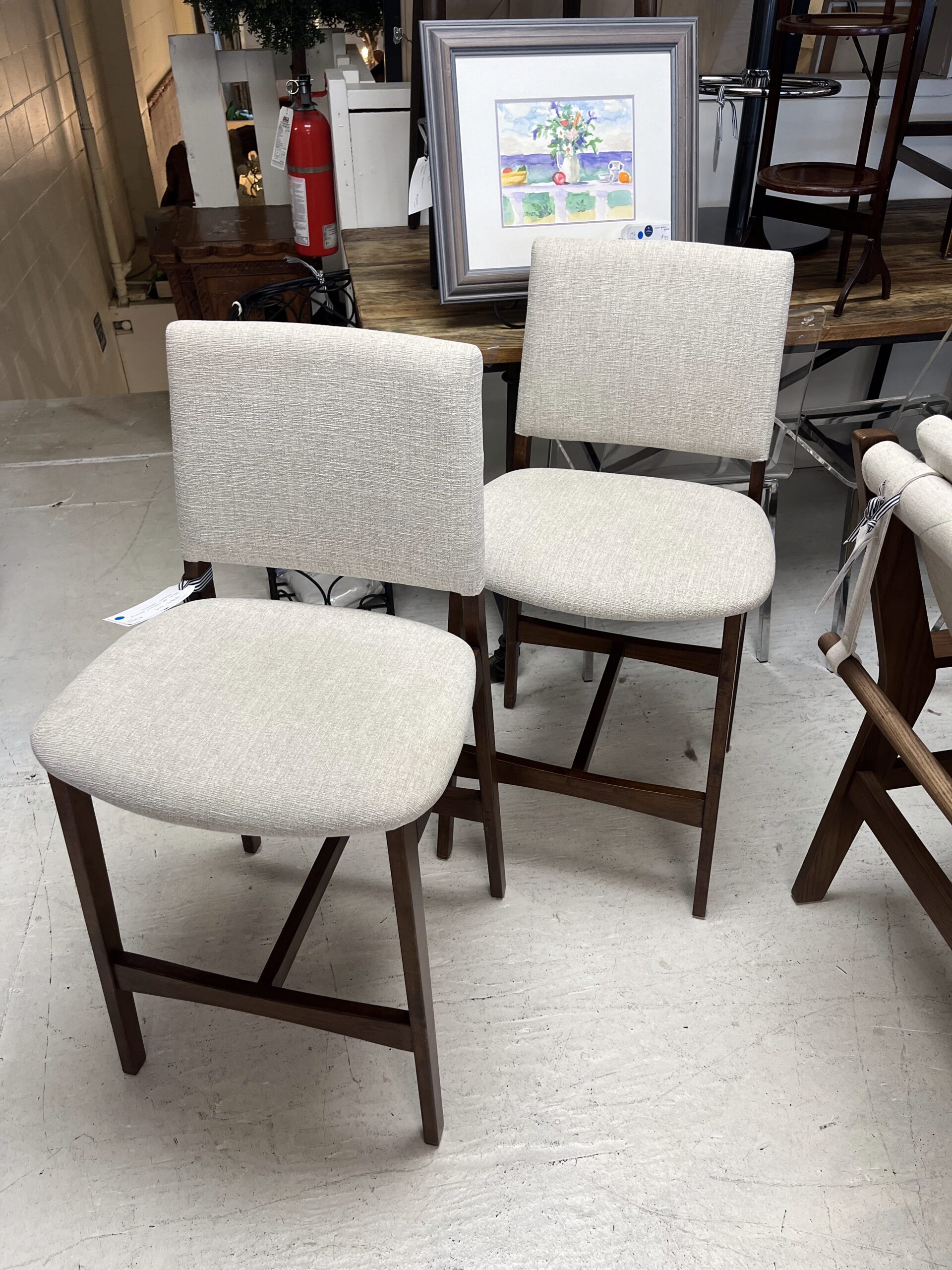 Pair of Article 'Nosh' Counter Stool - Coast Consignment