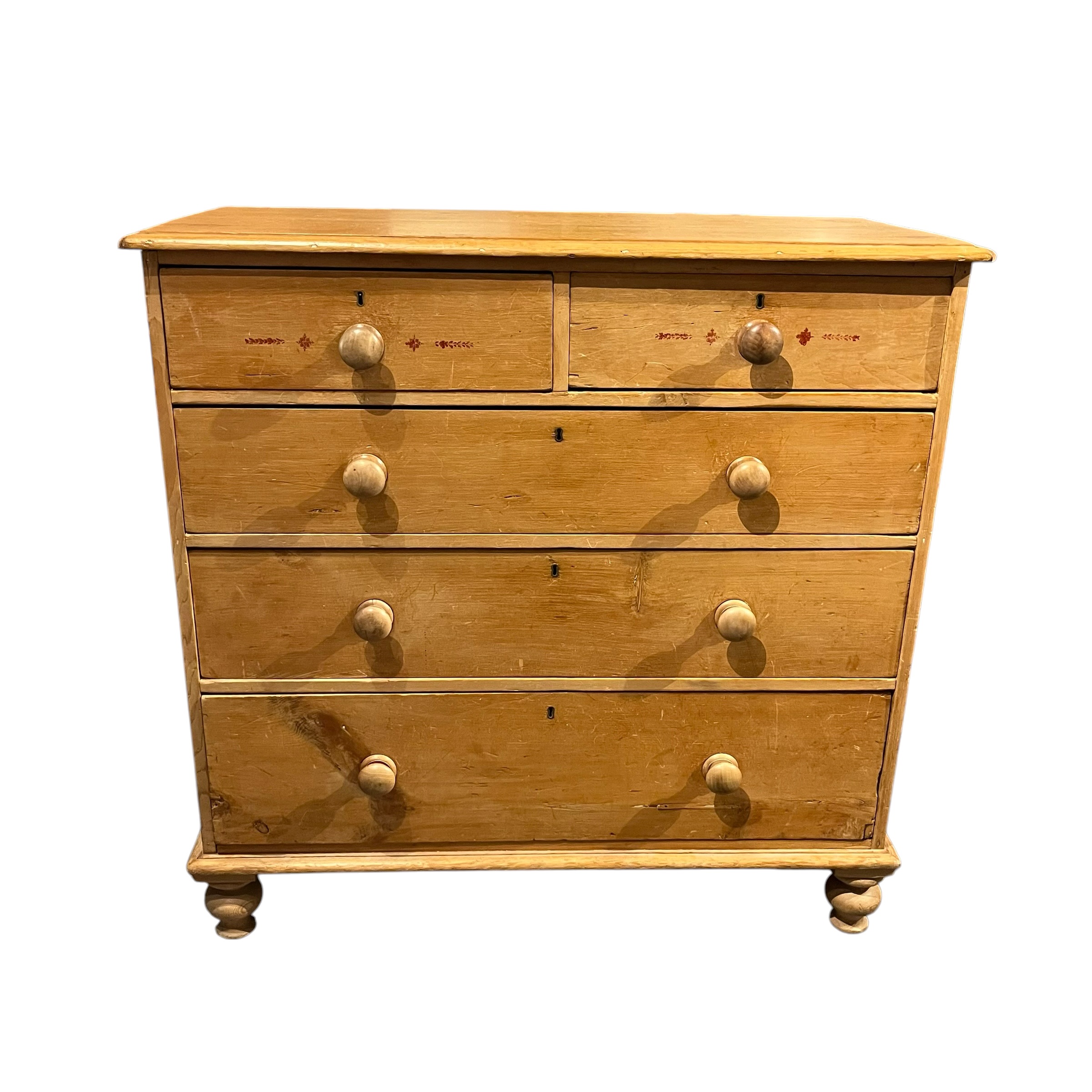 Antique English Pine Dresser - Coast Consignment