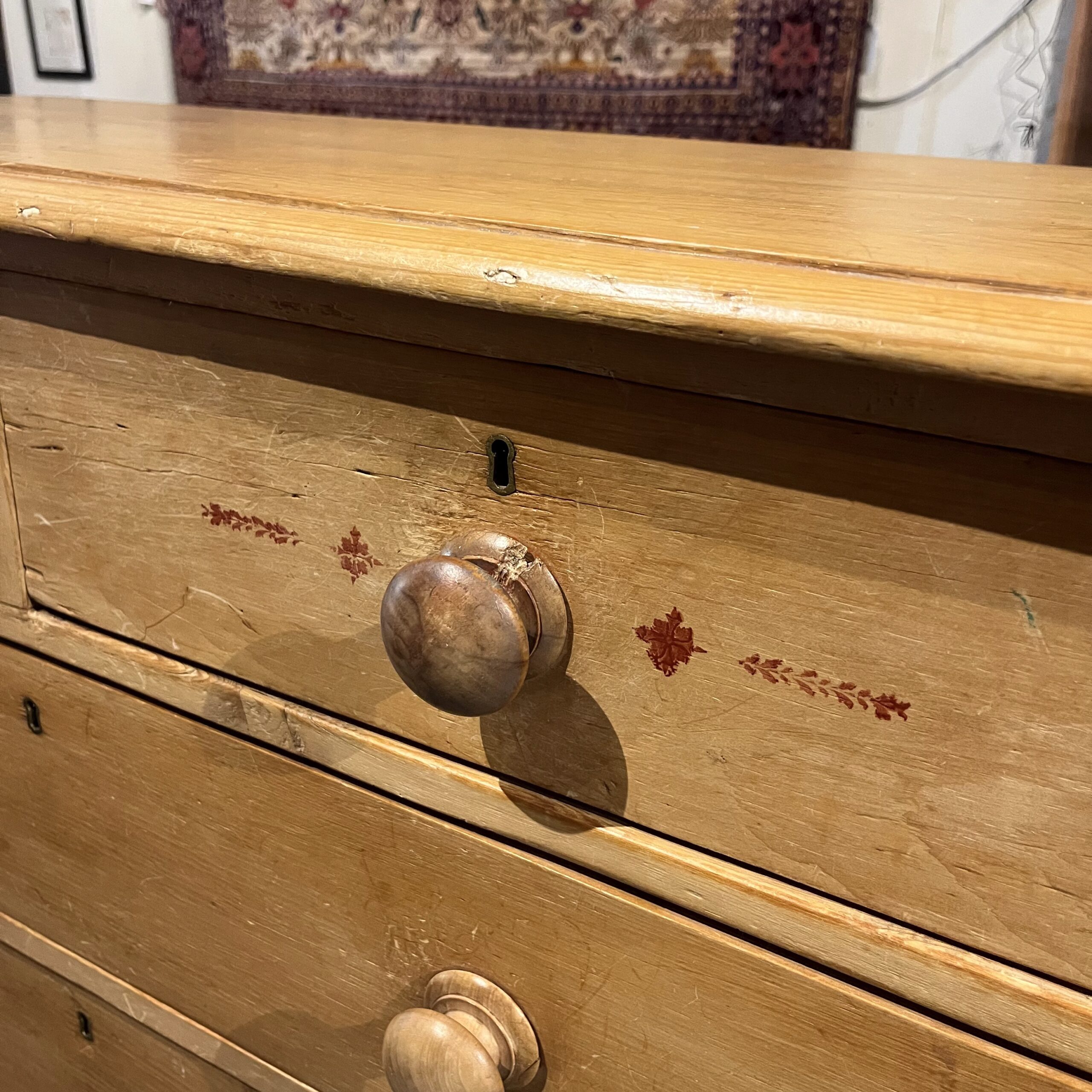 Antique English Pine Dresser - Coast Consignment