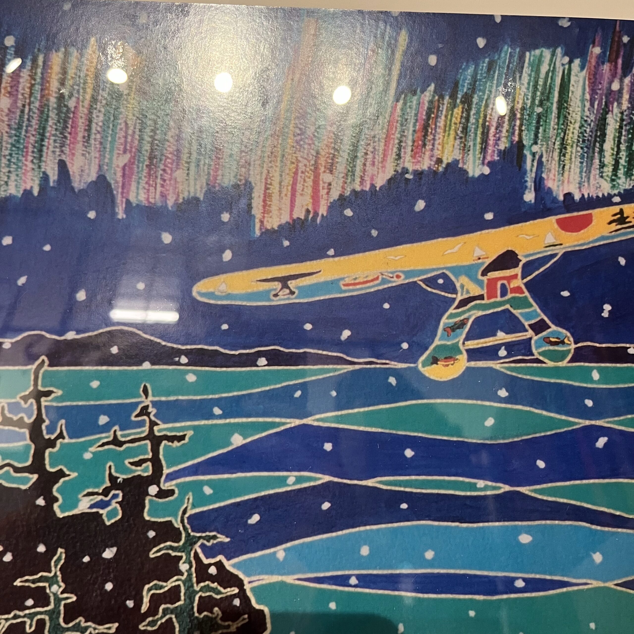 Dawn Oman "Spirit of the Bushpilot" Signed Print - Coast Consignment