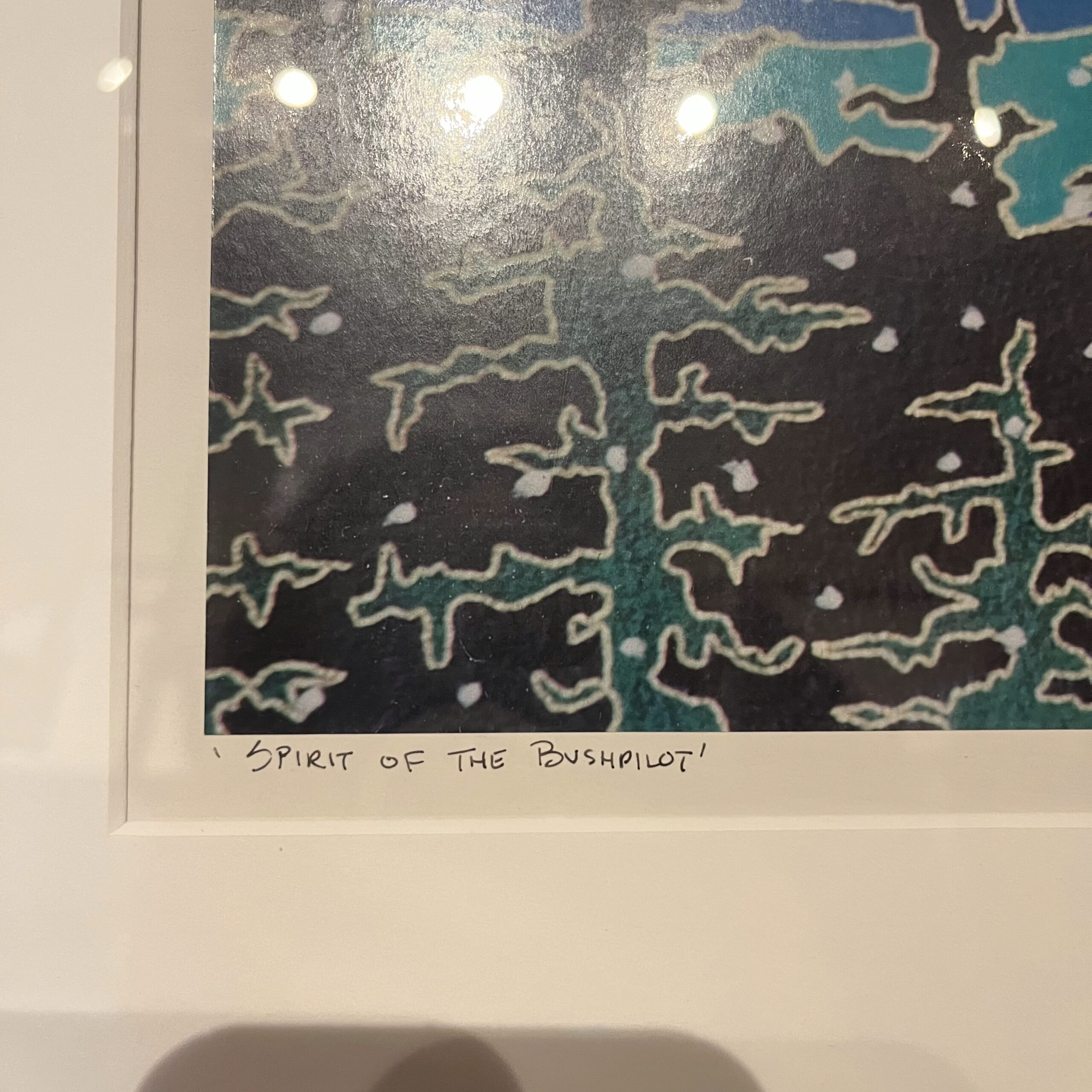Dawn Oman "Spirit of the Bushpilot" Signed Print - Coast Consignment