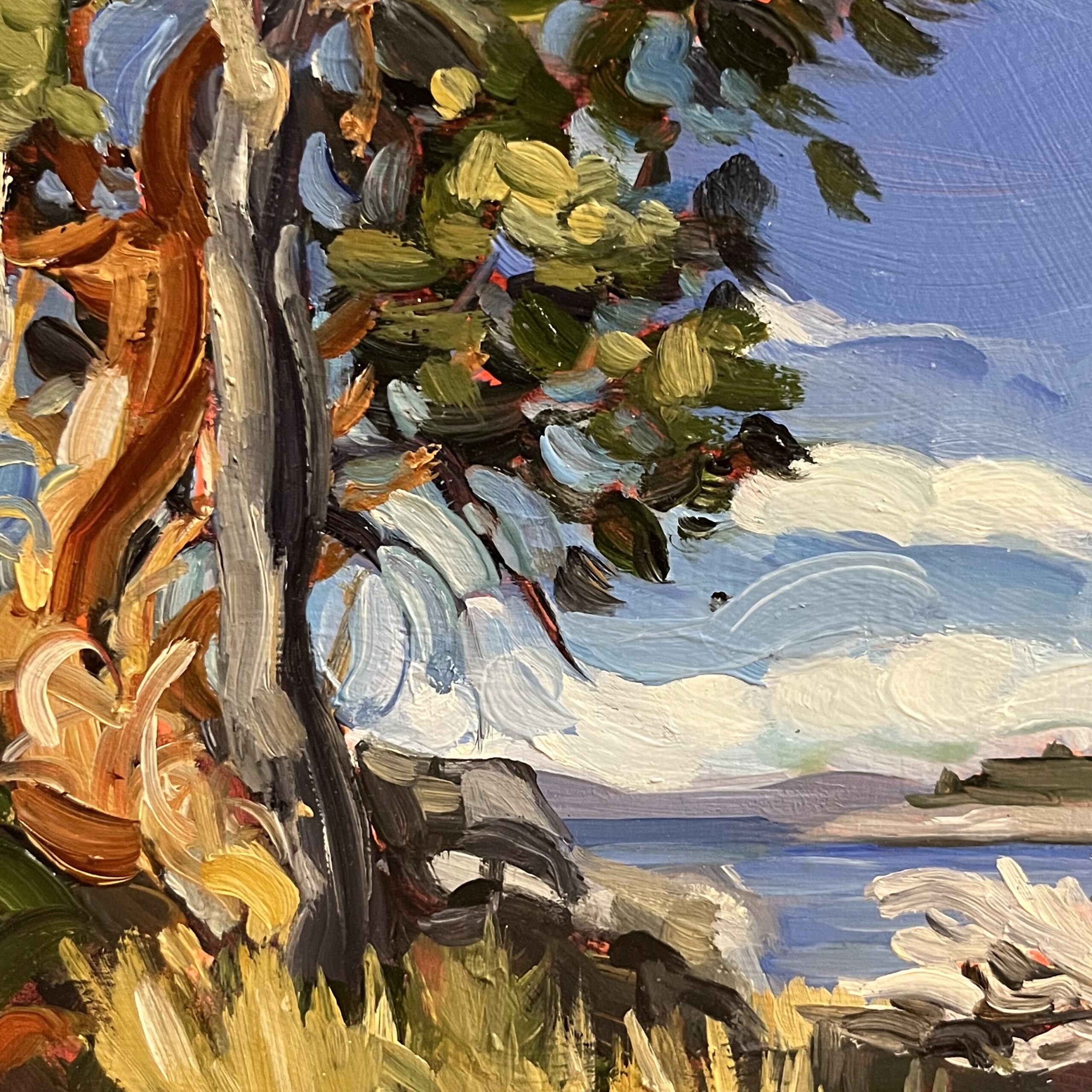 Joann Armour "Cold Rocky Shore" Original Artwork