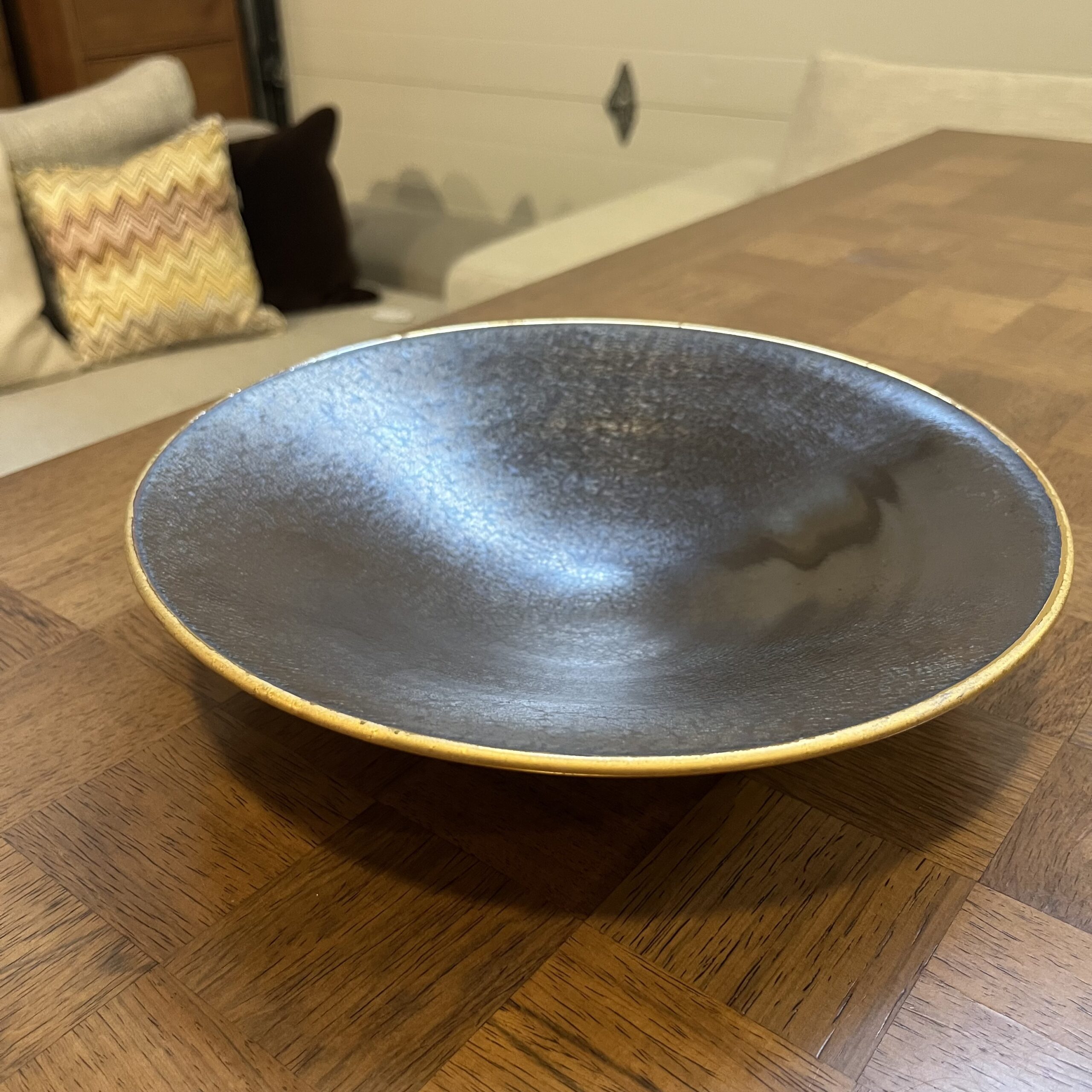 Shallow Ceramic Bowl by Judy Weeden