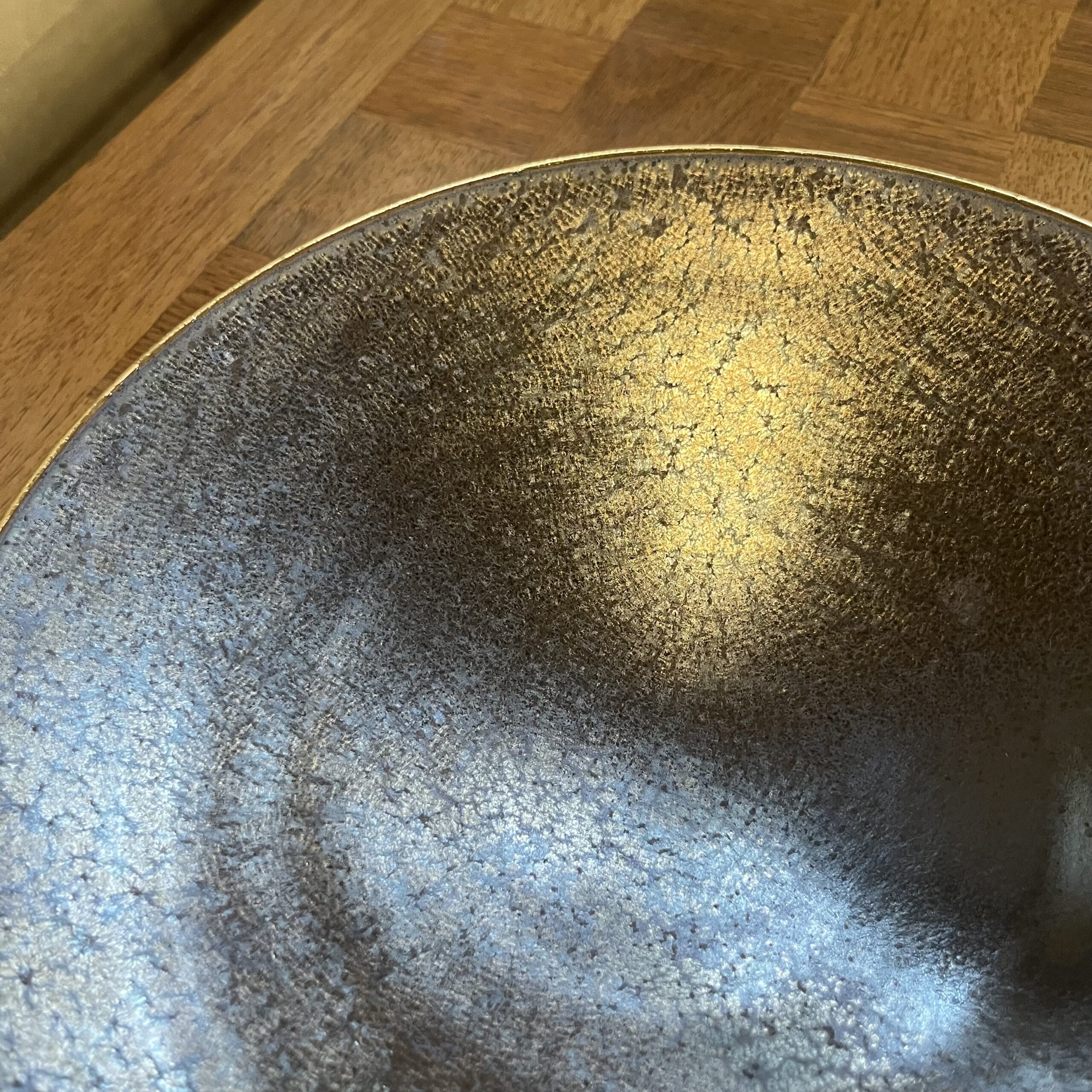 Shallow Ceramic Bowl by Judy Weeden