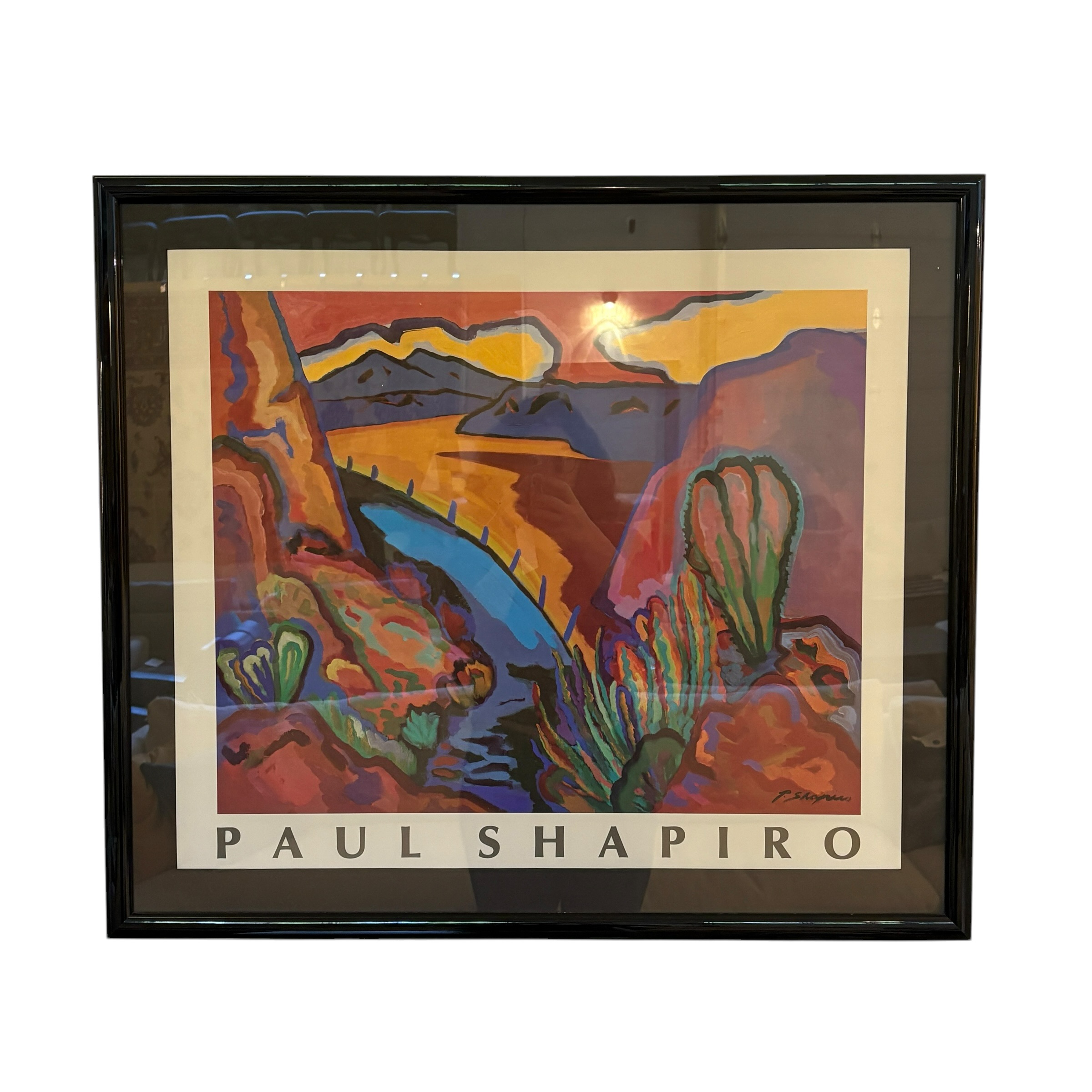 Vintage Gallery Exhibition Poster - Coast Consignment - image 1