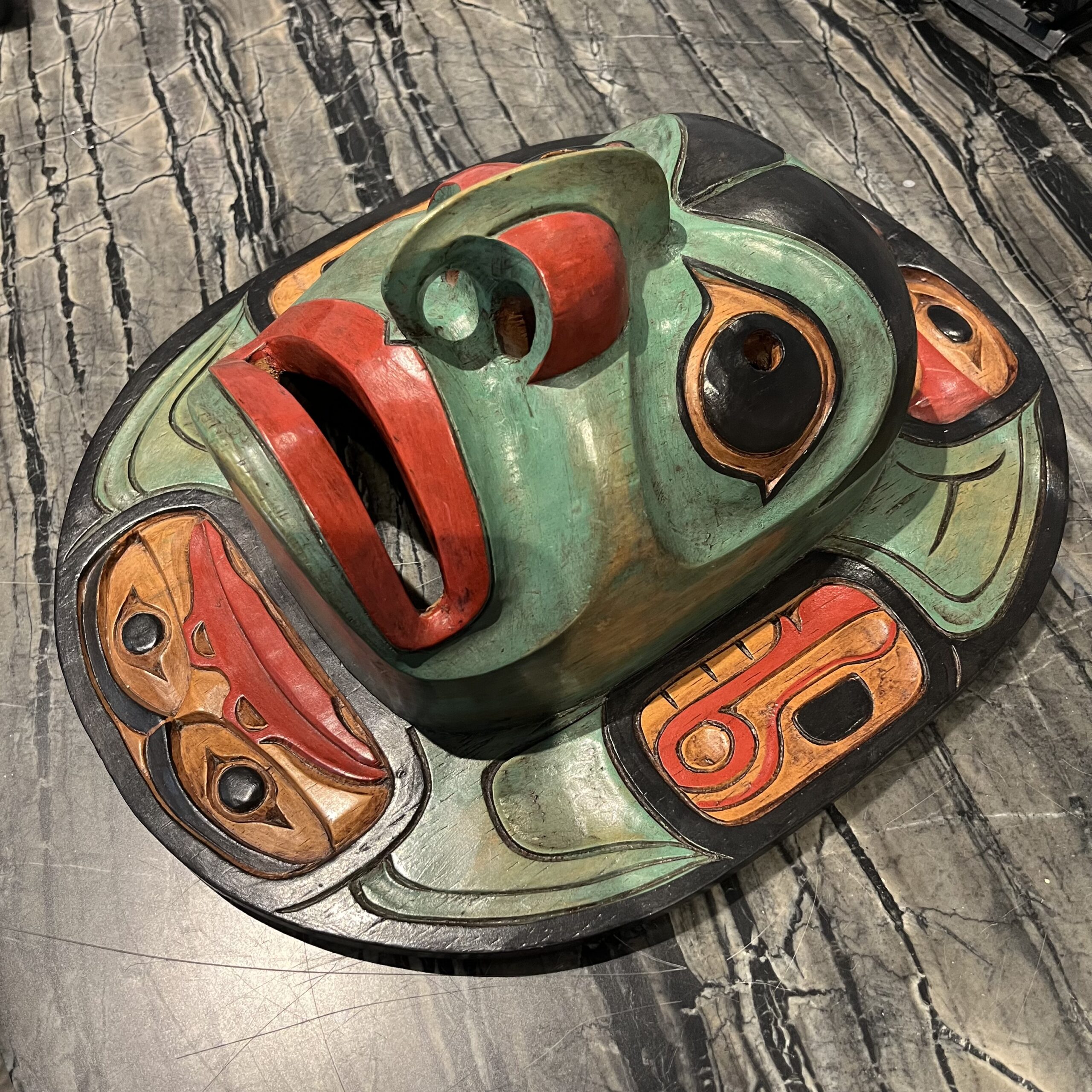 Season Moon Mask by Artie George - Coast Consignment