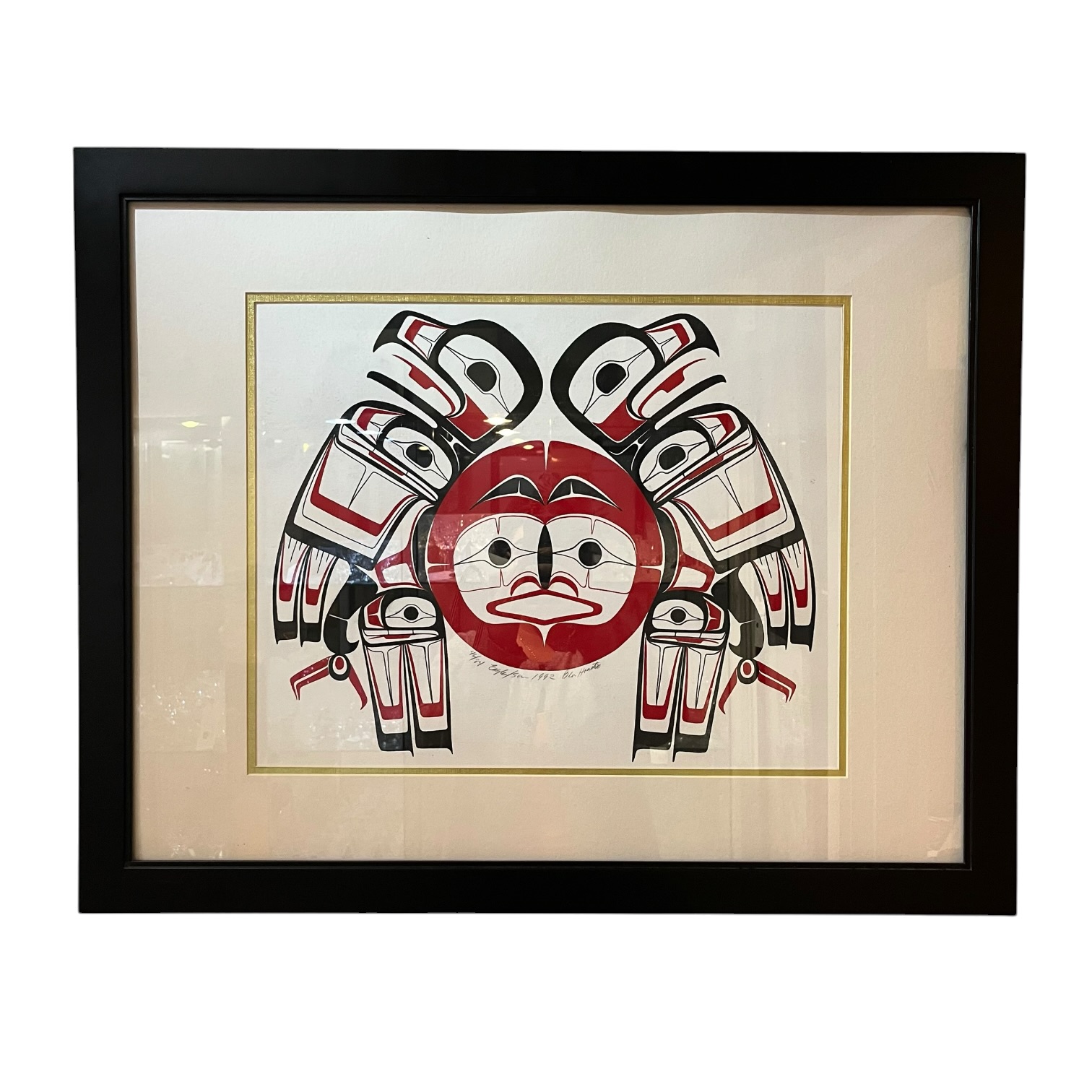 Ben Houstie (b. 1960) "Eagle and Sun" Limited Edition Print - Coast Consignment - image 1