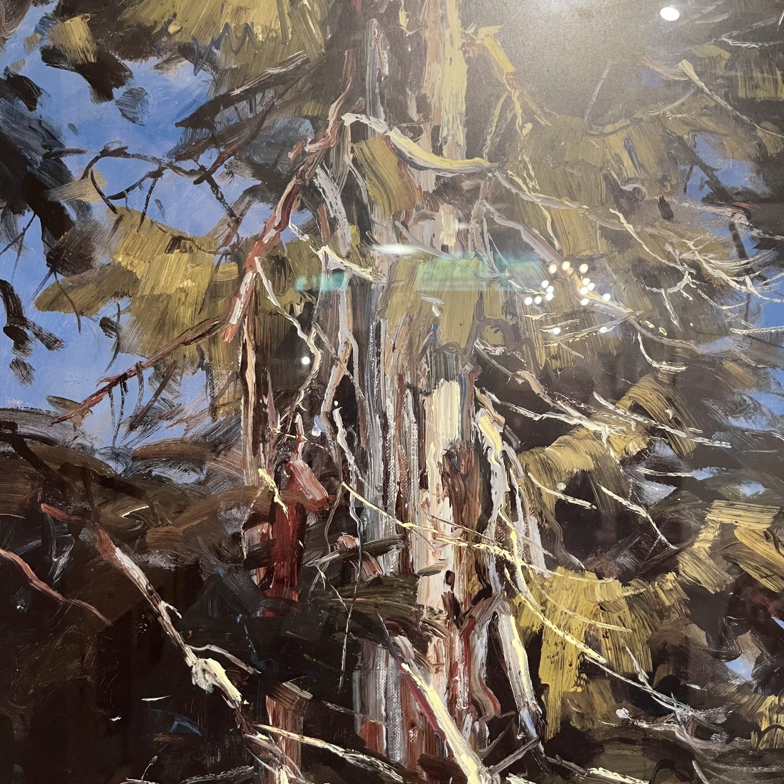 Daniel Izzard (1923-2007) "The Ancient Cedar" Signed Print - Coast Consignment