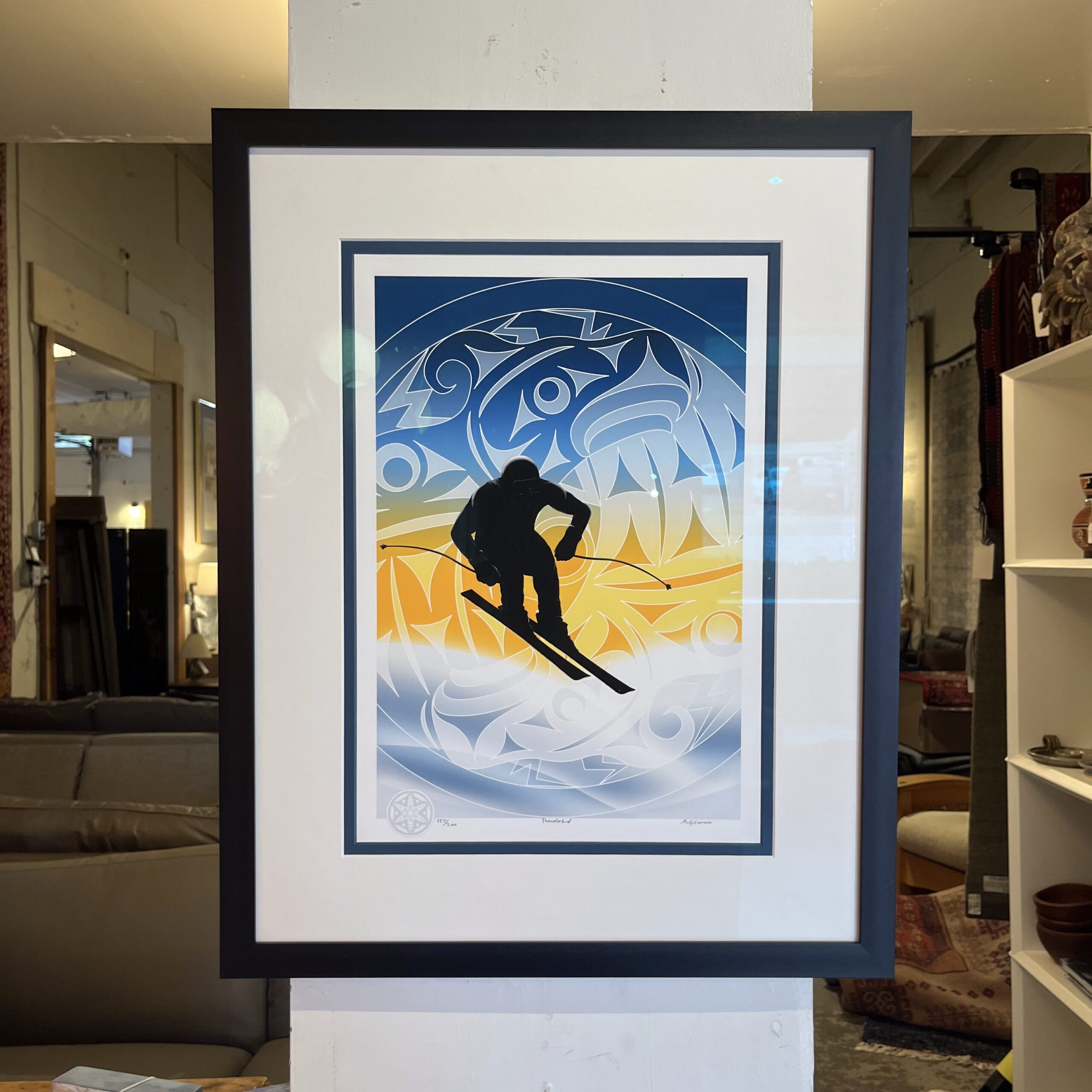 Andy Everson (b. 1972) "Thunderbird" Limited Edition Signed Print - Coast Consignment