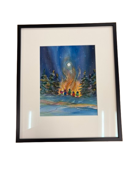 #1 - Watercolour by Kathy Crawshay