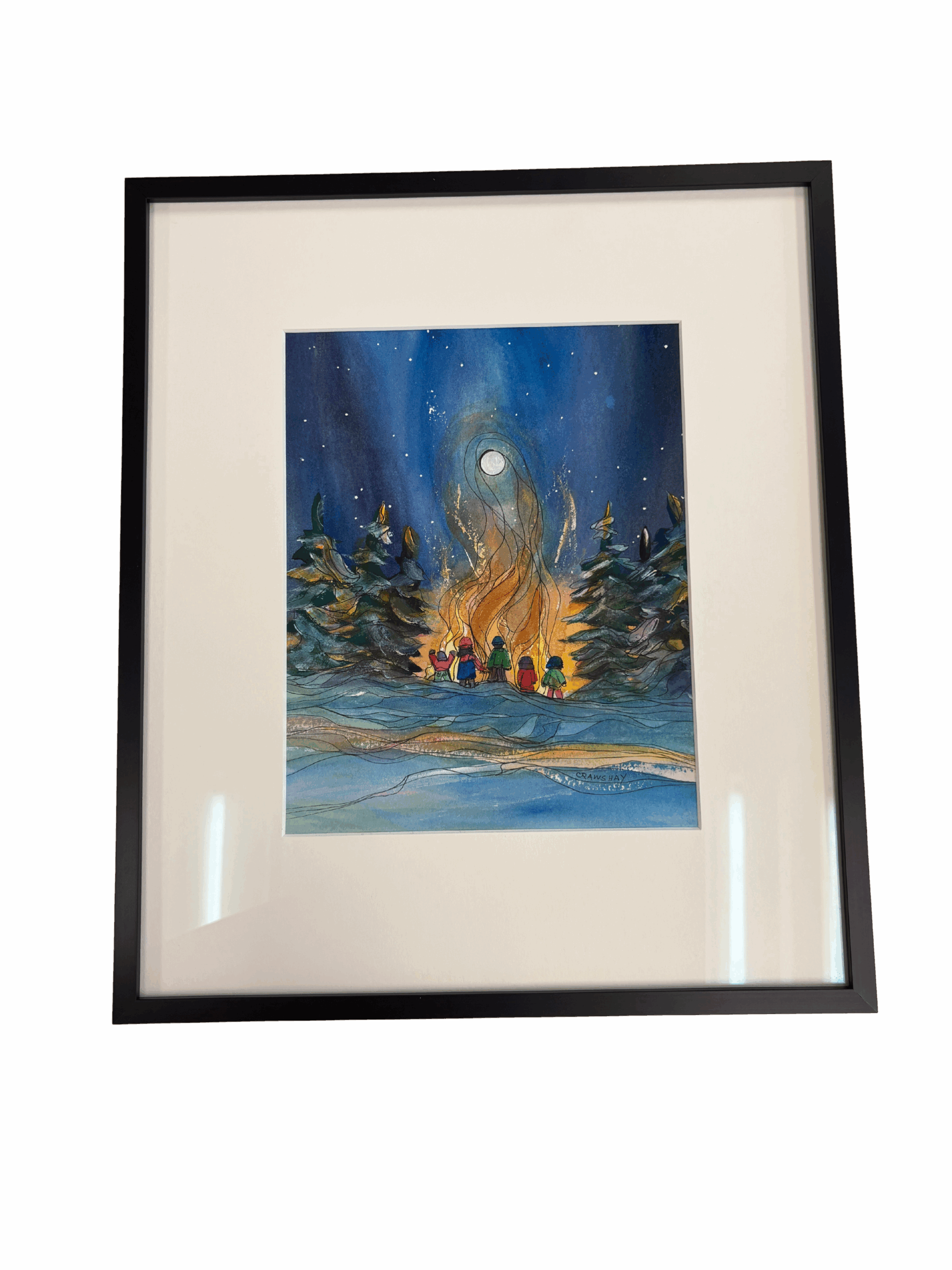 #1 - Watercolour by Kathy Crawshay