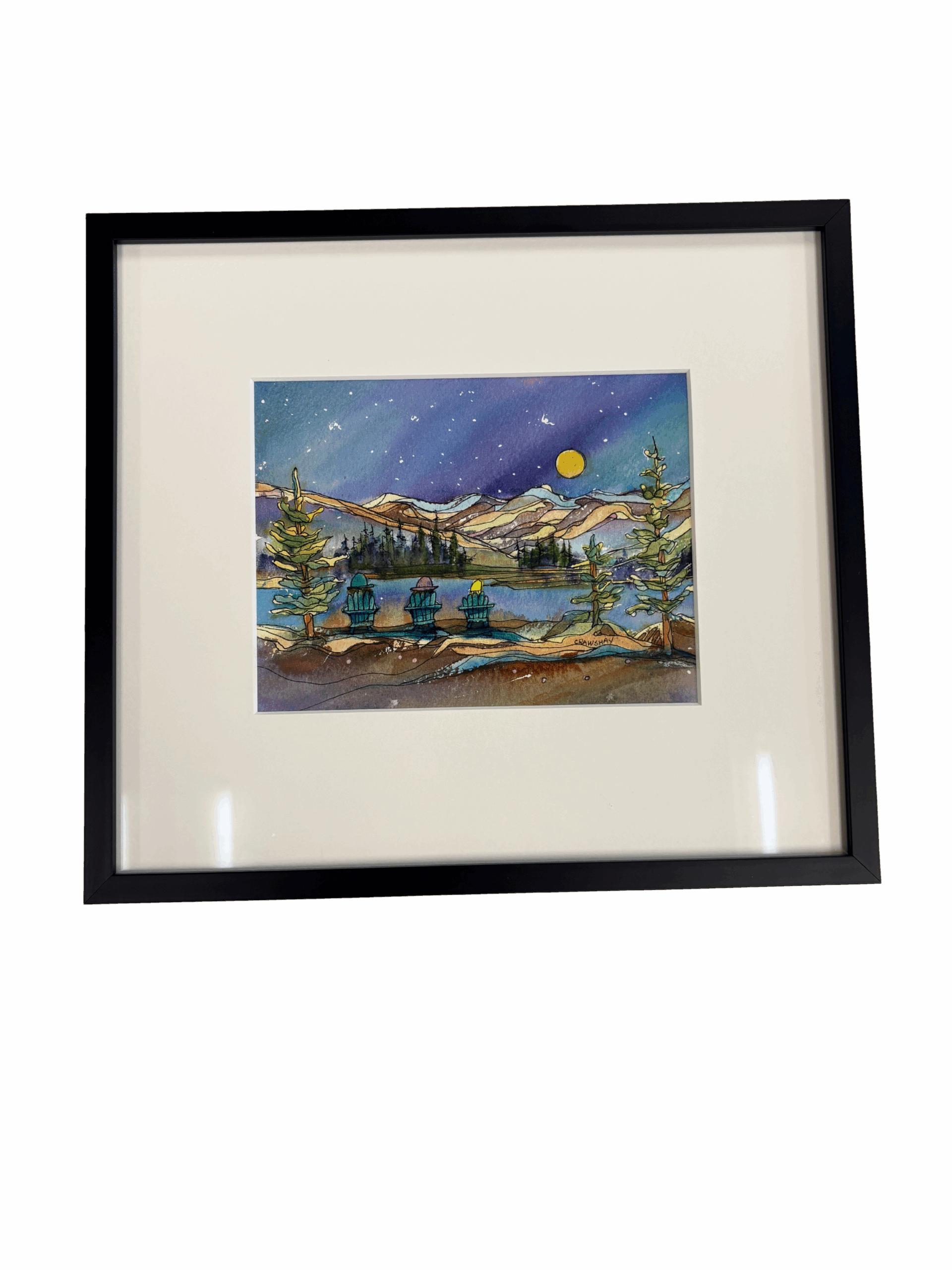 #2 - Watercolour by Kathy Crawshay