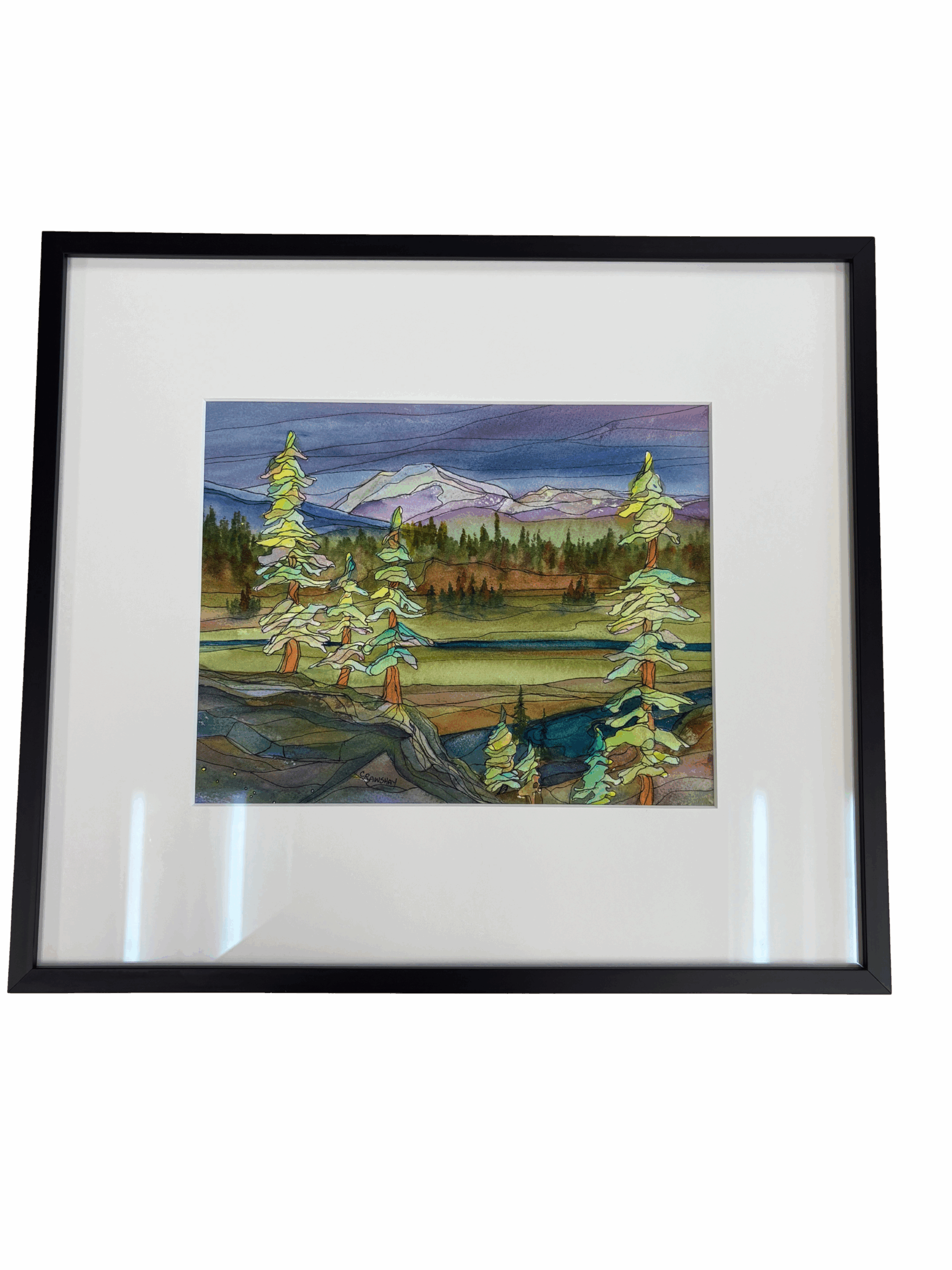 #5 - Watercolour by Kathy Crawshay (Copy) - image 1