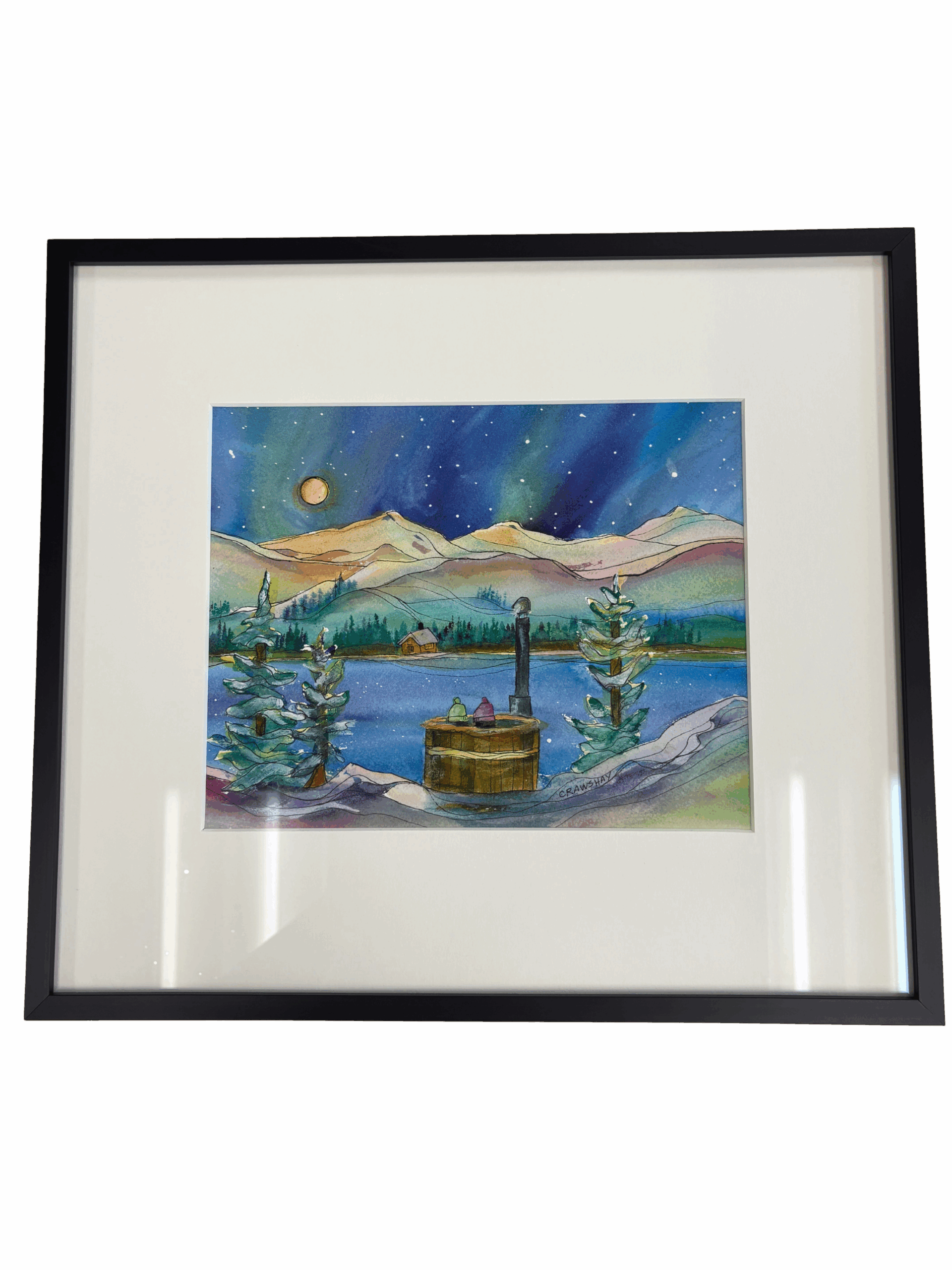#6 - Watercolour by Kathy Crawshay (Copy) - image 1