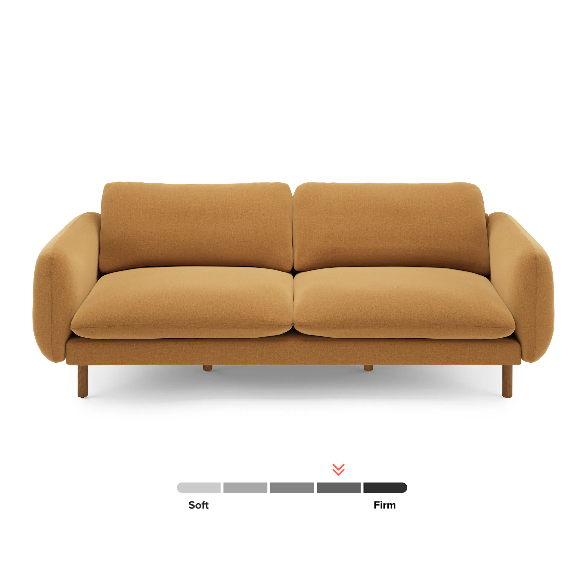Article 'Sanders' Sofa in Hestia Ginger - Coast Consignment